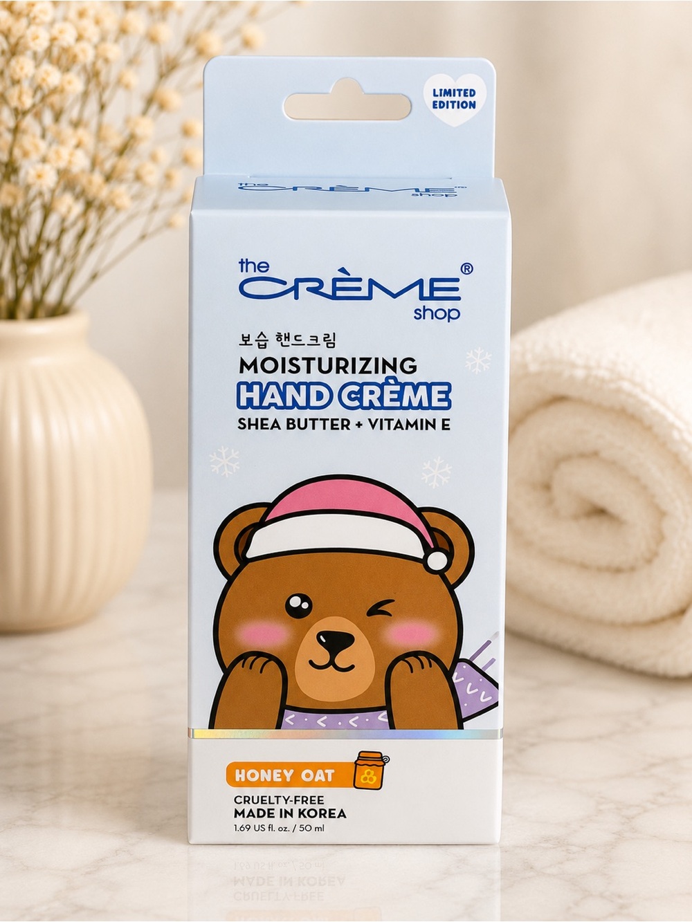 The Crème Shop Honey Oat Moisturizing Hand Crème